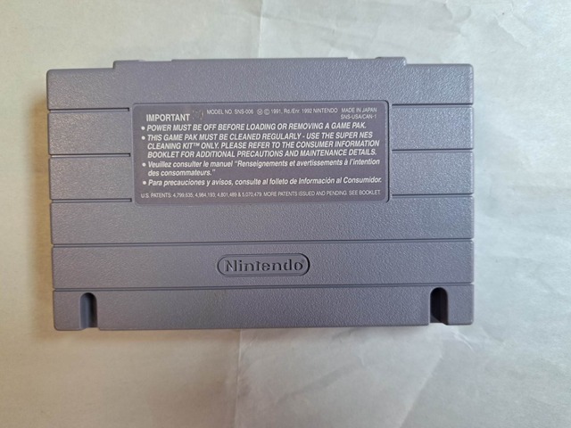 SUPER NINTENDO - MECHWARRIOR - CARTRIDGE ONLY (01)